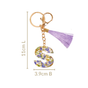 Secret Garden S Keychain With Satin Tassel