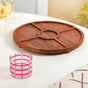 Platterazzi Serving Platter With Dip Bowl Set Of 2