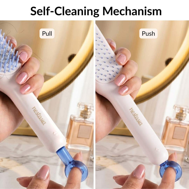 Self Cleaning Hair Brush
