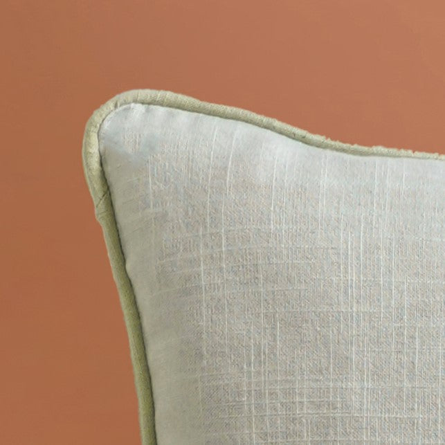 Serene Sage Cotton Cushion Cover Set Of 2