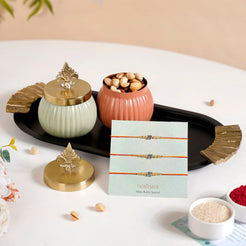 Serving Happiness Rakhi Hamper