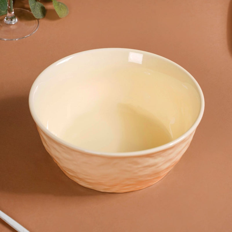 Vanilla White Textured Serving Bowl Set Of 2 1900ml - Serving bowls, ceramic bowls, large bowls, round bowls, microwave safe bowls