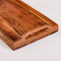 Rustic Serving Tray With Handles 36x20cm