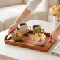 Coffee Table Tray With Handles 36x22cm