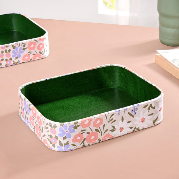 Set Of 2 Florina Desk Organiser Tray