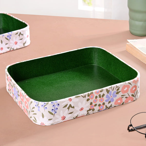 Set Of 2 Florina Desk Organiser Tray