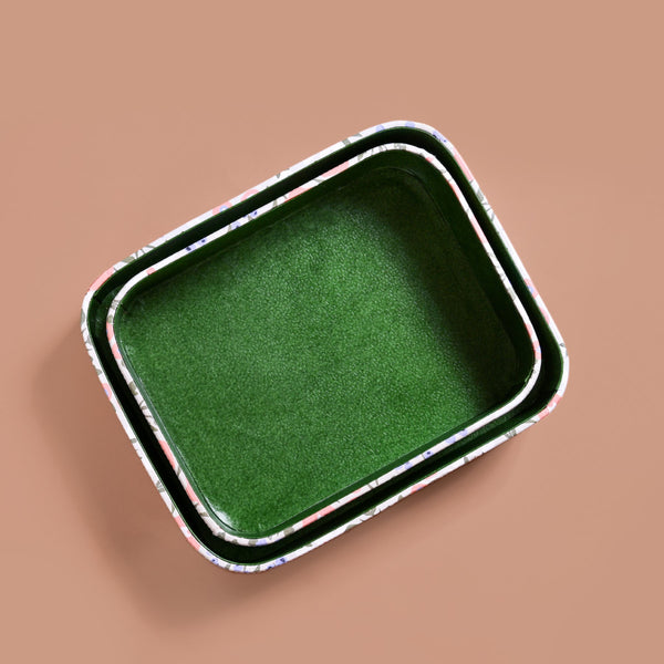 Set Of 2 Florina Desk Organiser Tray