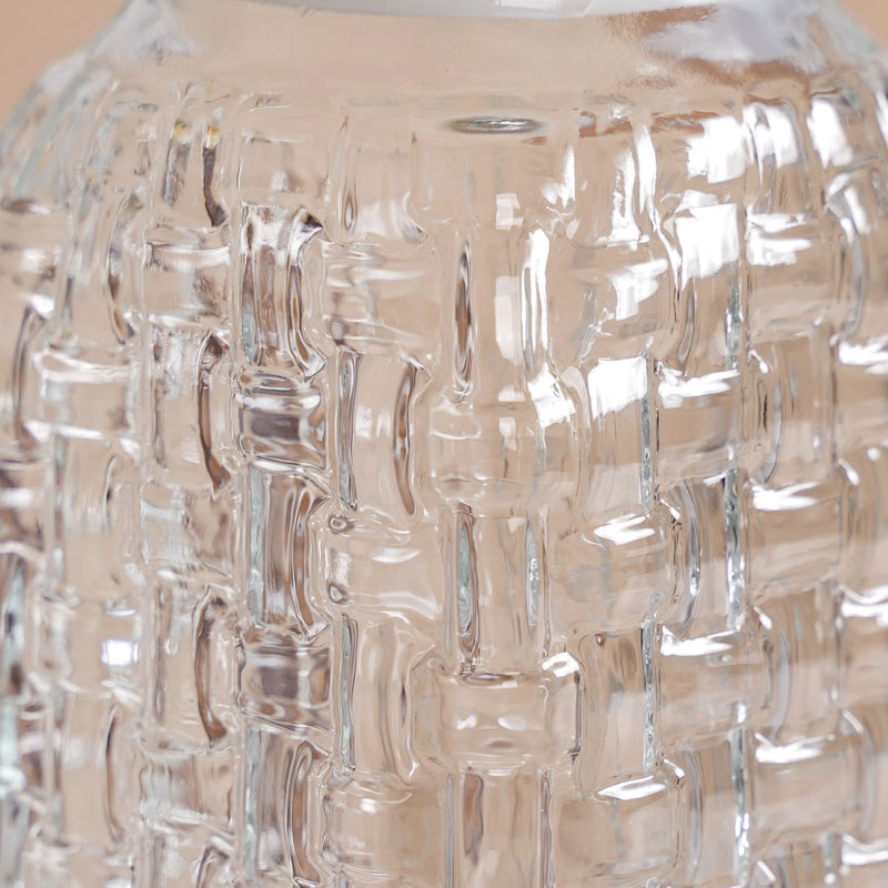 Set Of 2 Glass Jar With Ceramic Bird Lid 1500ml