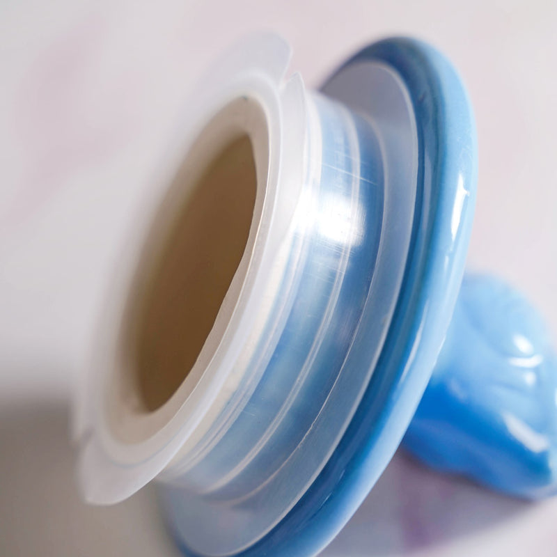 Set Of 2 Glass Jar With Ceramic Bird Lid 1500ml