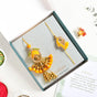 Set Of 4 Couple Yellow Rakhi And Lumba Gift Box