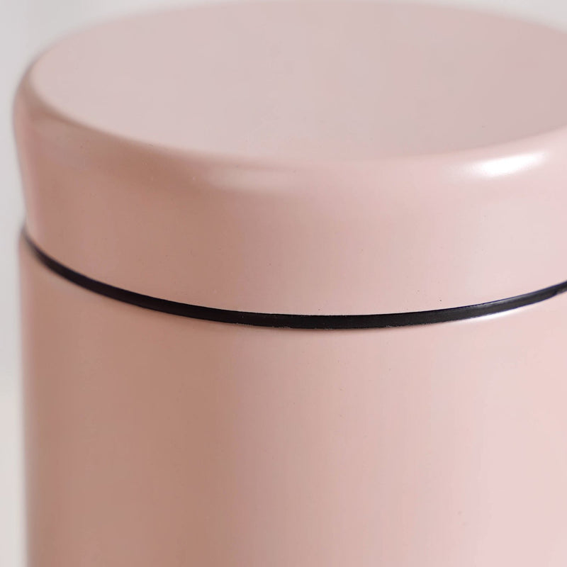 Set Of 4 Metal And Glass Container 800ml