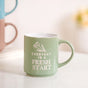 Set Of 4 Stackable Mugs With Inspirational Quotes 280ml