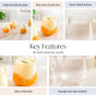 Set Of 4 Vintage Cocktail Glass 500ml