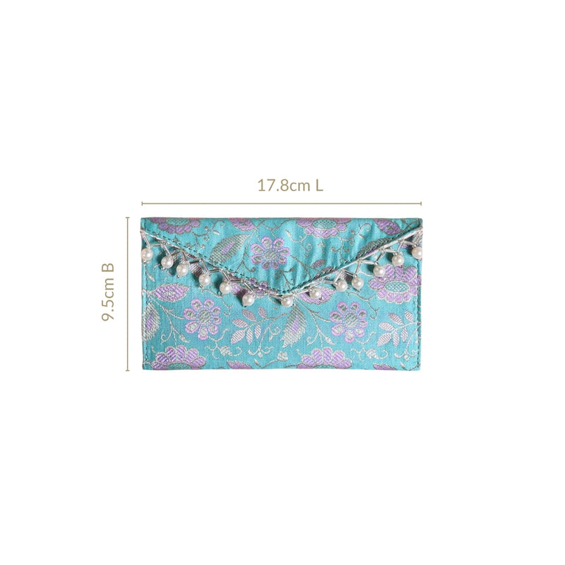 Shagun Jacquard Fabric Set Of 6 Envelopes