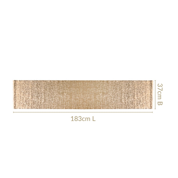 Glam Table Runner Gold 183x37cm