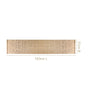 Sheer Gold Abstract Table Runner 72x15 Inch