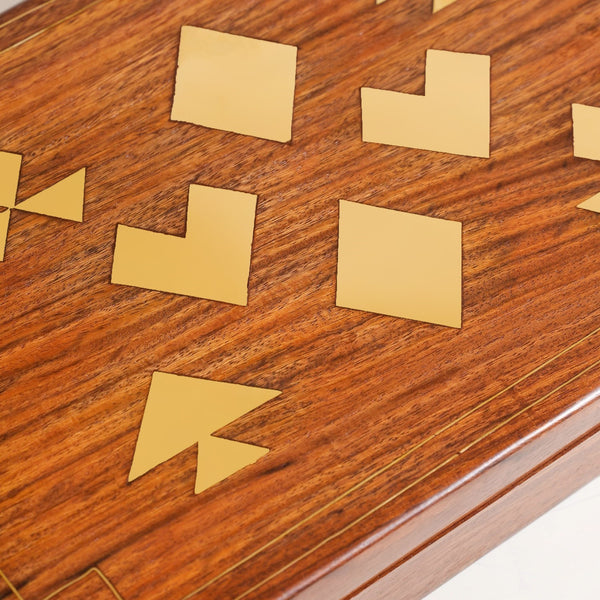 Wooden Box Poker Game Night Essentials Set
