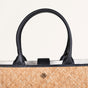 Shitalpati Black Carryall Tote Bag