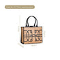 Shitalpati Black Carryall Tote Bag