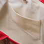 Shitalpati Ruby Red Weave Carryall Tote Bag