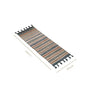 Shore Stripe Tassel Washable Floor Runner 130x50cm