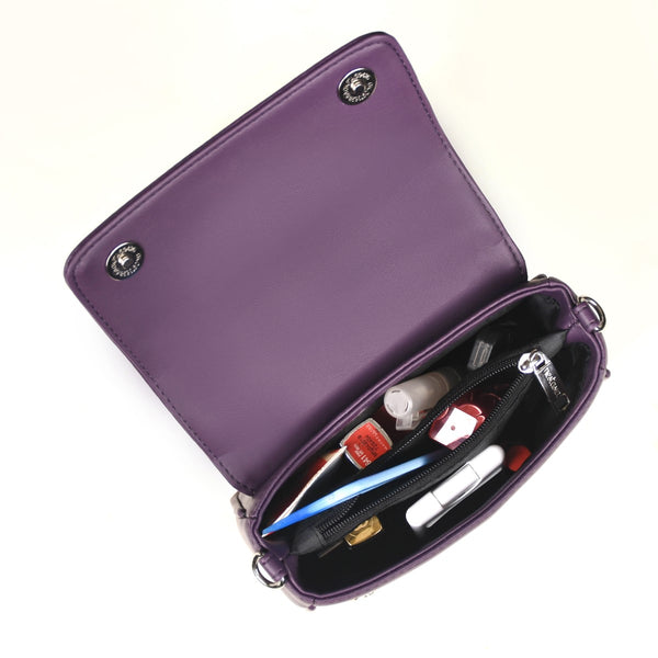 Brio Purple Mini Shoulder Bag
