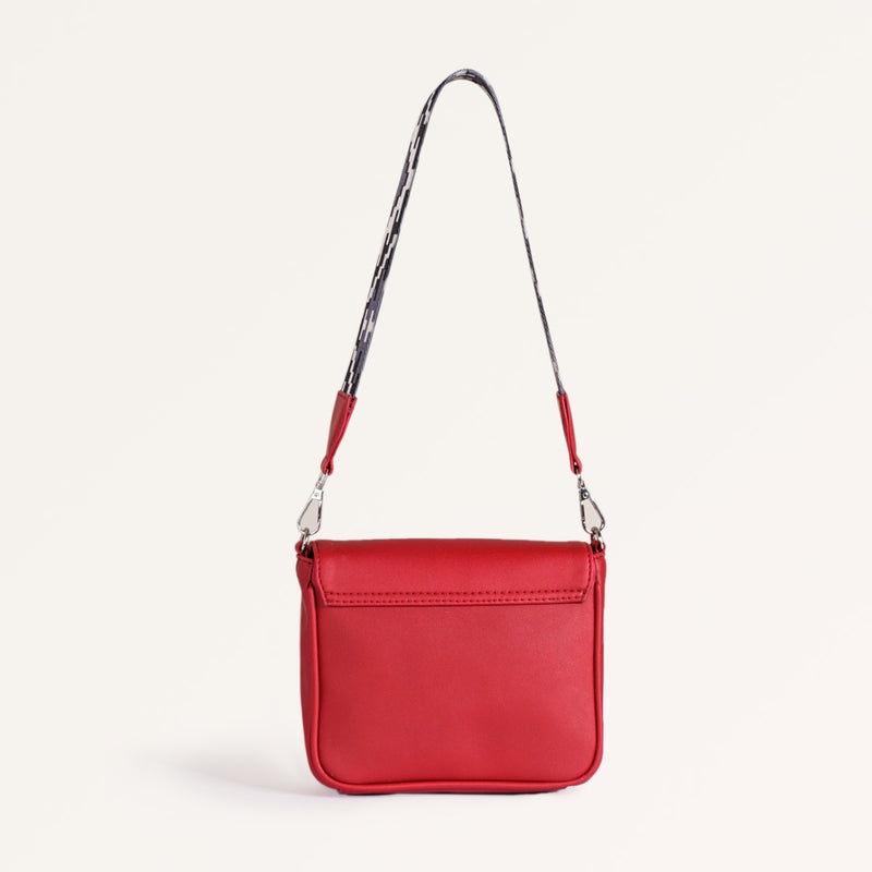 Brio Red Evening Shoulder Bag