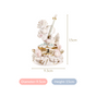 Musical Love Decor Showpiece White