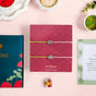 Shri Radha Rakhi Gift Set