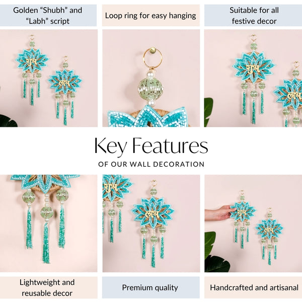 Shubh Labh Wall Hanging Set Of 2