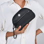 Signature Wristlet Wallet Black