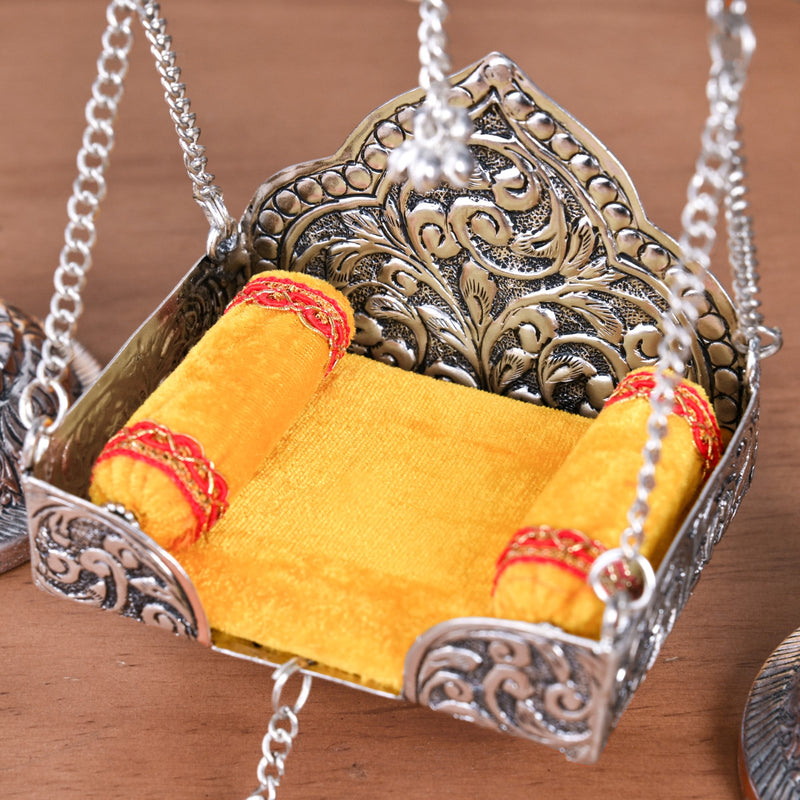 Silver Jhula For Laddu Gopal