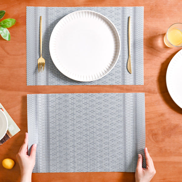 Silver Lining Placemat Set Of 6