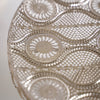 Filigree Metal Cake Stand Silver