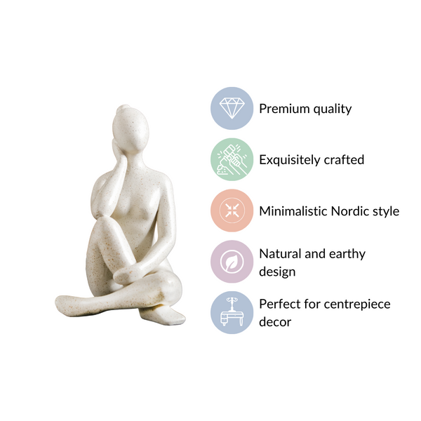 Thinking Woman Showpiece