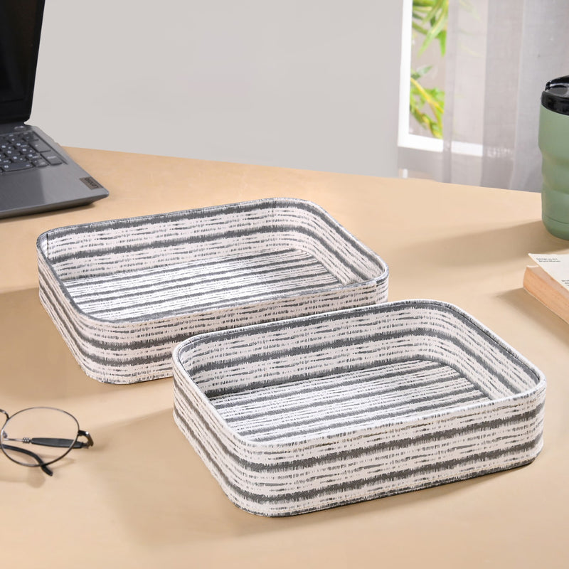 SlateLine Desk Organiser Tray Duo