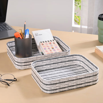 SlateLine Desk Organiser Tray Duo