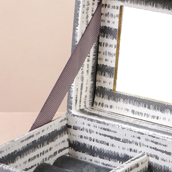 SlateLine Portable Jewellery Box With Mirror
