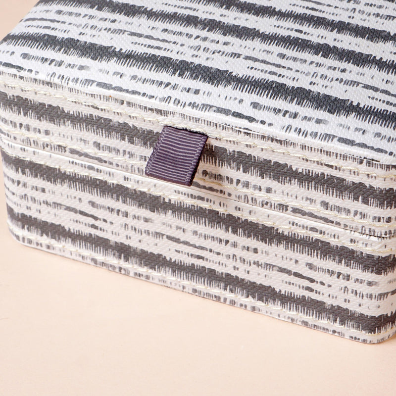 SlateLine Sustainable Multi Section Jewellery Box With Mirror