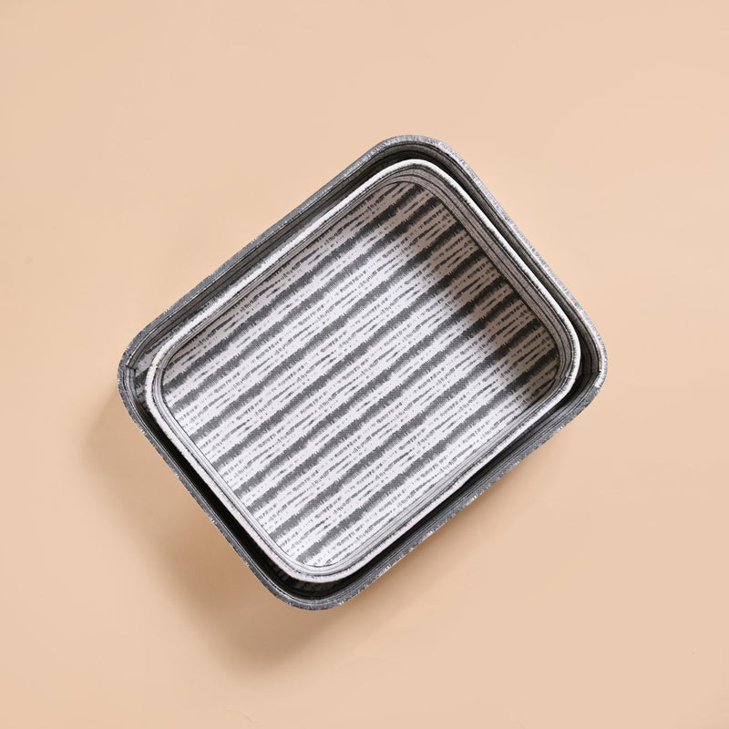 SlateLine Desk Organiser Tray Set Of 2