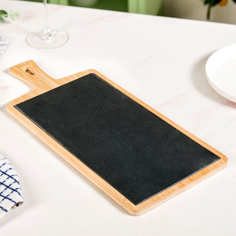 Slate Rectangle Serving Tray 43x18cm