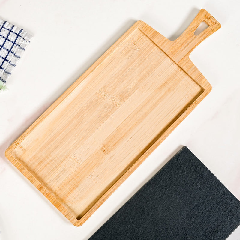 Slate Rectangle Serving Tray 43x18cm