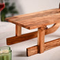 Sledge Acacia Wood Serving Platter