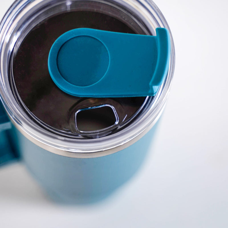 Sleek Dark Teal Leakproof Sipper Bottle For Travel