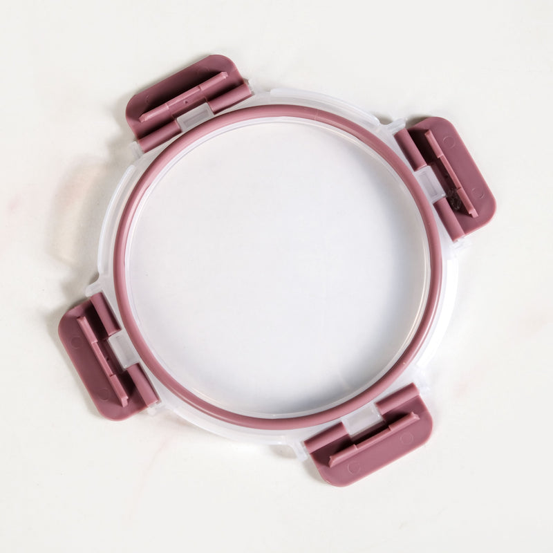 Gripso Food Storage Container With Silicone Sleeves Set Of 3 Mauve S 400ml M 600ml L 950ml