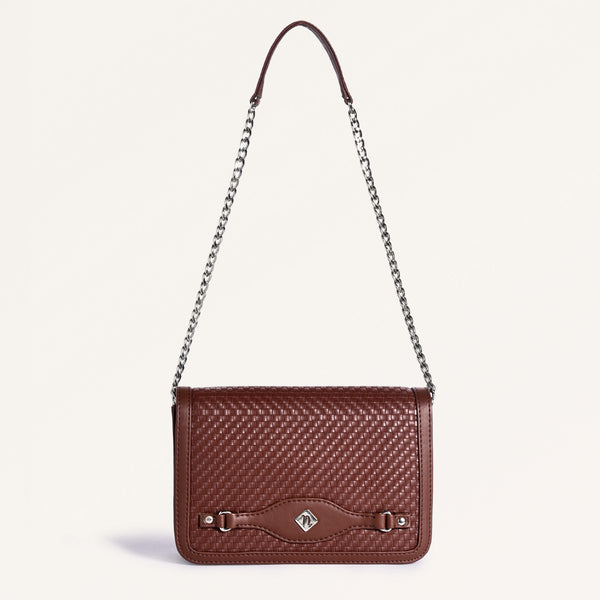 Soi Tresse Menue Brown Sling Bag