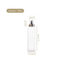 Smart Pour Glass Oil And Vinegar Dispenser Bottle With Stainless Steel Lid 750ml