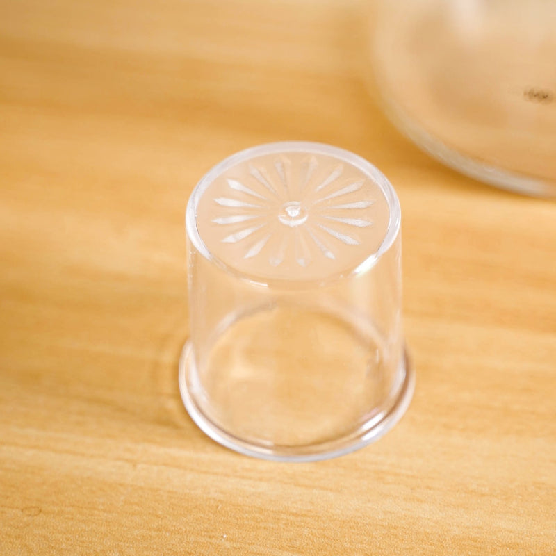 Smart Pour Glass Oil And Vinegar Dispenser Bottle With Stainless Steel Lid 750ml