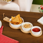 Snack Bowl With Tray Set Of 4