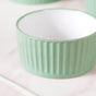 Cresta Ceramic Snack Bowl Set Of 6 Green 400ml